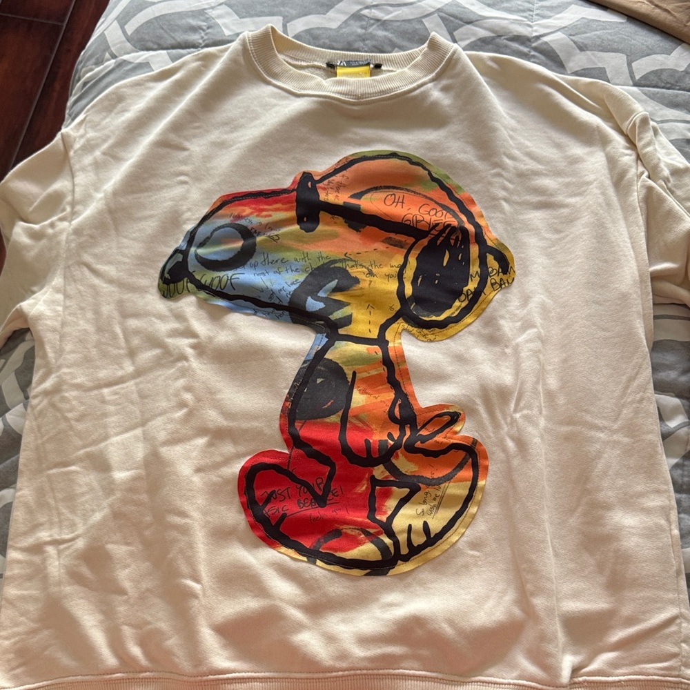 Zara Colorful Snoopy Sweatshirt